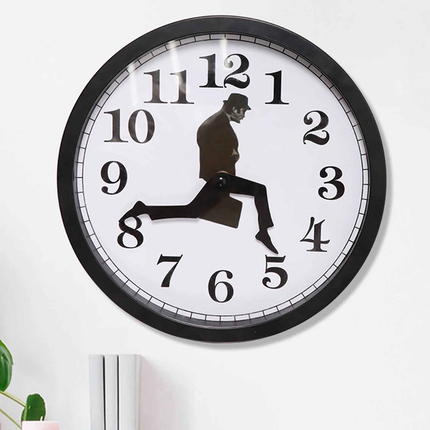 Silly Walk Wall Clock