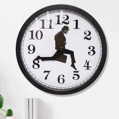 Silly Walk Wall Clock