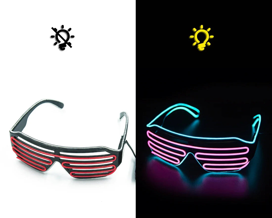 LED Glowing Glasses