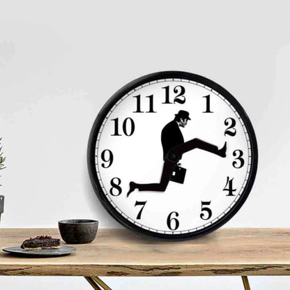 Silly Walk Wall Clock