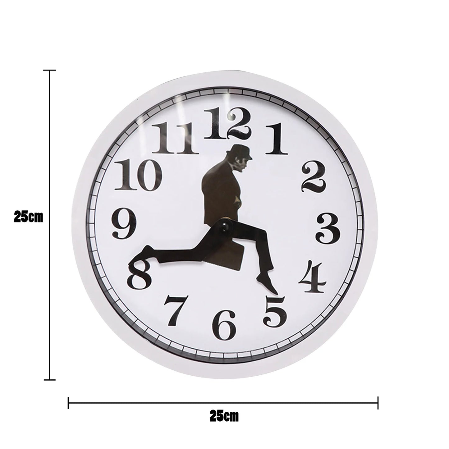 Silly Walk Wall Clock