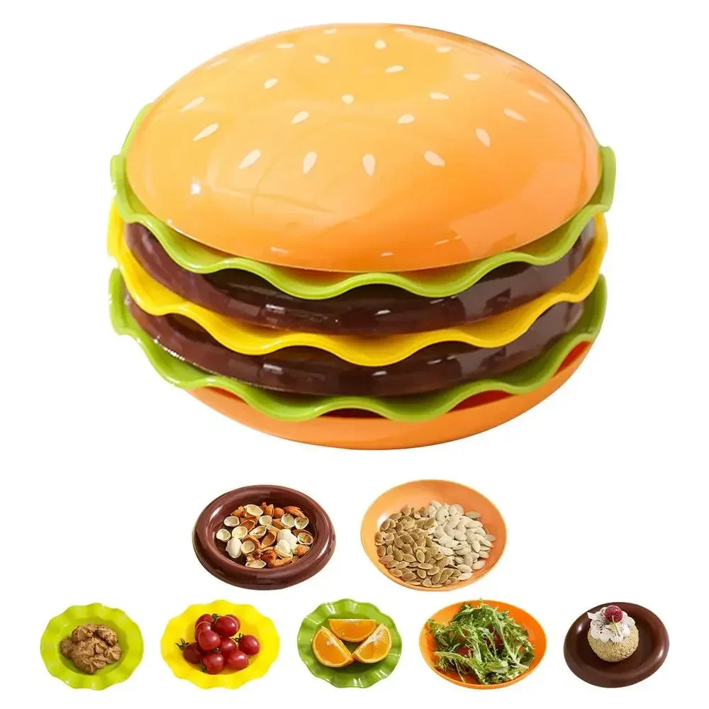 Hamburger Plate Set