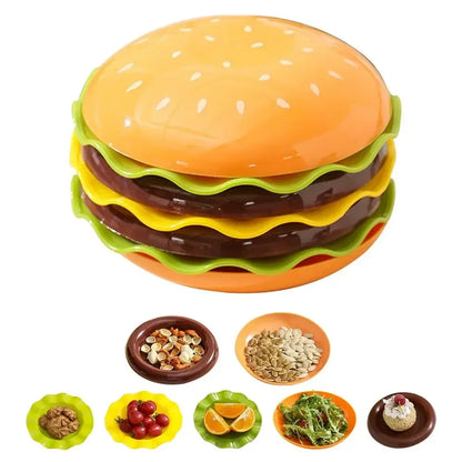 Hamburger Plate Set